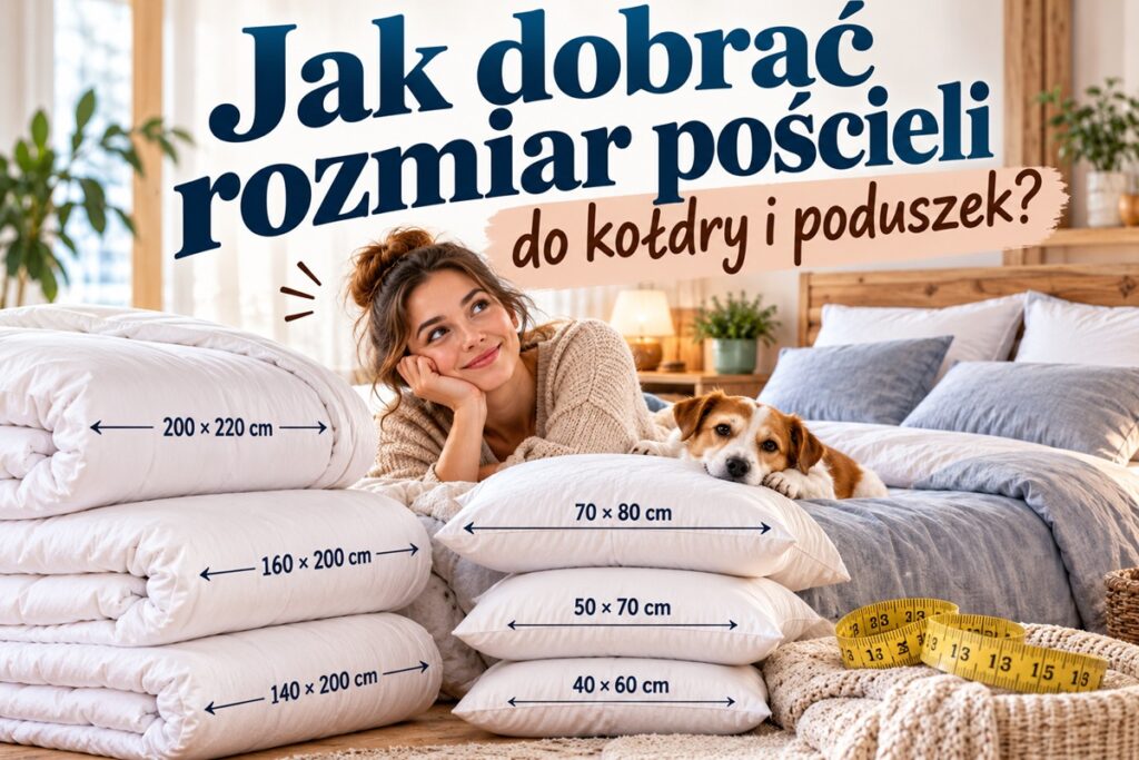 Jak dobrać rozmiar pościeli?
